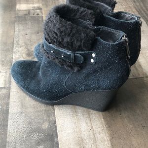 UGG suede ankle boots